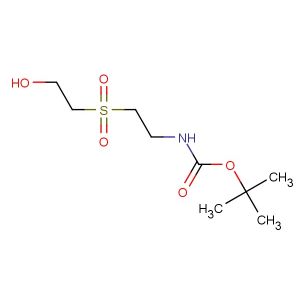 tert-butyl 2-(2-hydroxyethylsulfonyl)ethylcarbamate