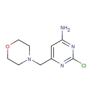 2-chloro-6-(morpholinomethyl)pyrimidin-4-amine