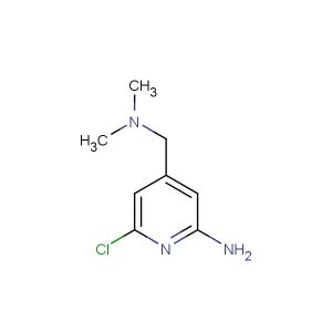 6-chloro-4-((dimethylamino)methyl)pyridin-2-amine