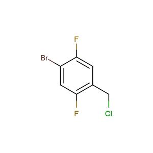 1-bromo-4-(chloromethyl)-2,5-difluorobenzene