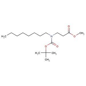 methyl 3-(tert-butoxycarbonyl(octyl)amino)propanoate