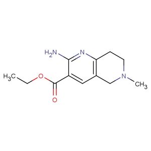 ethyl 2-amino-6-methyl-5,6,7,8-tetrahydro-1,6-naphthyridine-3-carboxylate