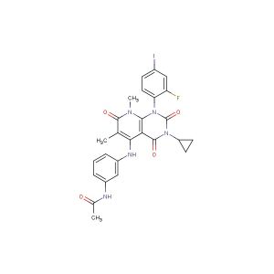 N-(3-(3-cyclopropyl-1-(2-fluoro-4-iodophenyl)-6,8-dimethyl-2,4,7-trioxo-1,2,3,4,7,8-hexahydropyrido[2,3-d]pyrimidin-5-ylamino)phenyl)acetamide