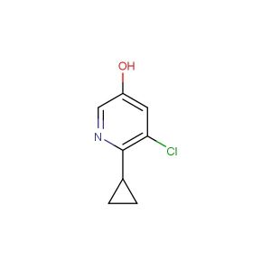 5-chloro-6-cyclopropylpyridin-3-ol