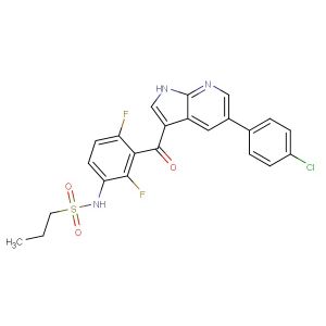Vemurafenib; PLX4032; RG7204; RO5185426