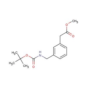 methyl 2-(3-((tert-butoxycarbonylamino)methyl)phenyl)acetate