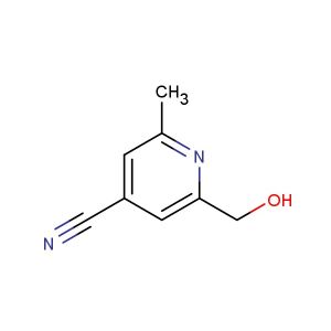 2-(hydroxymethyl)-6-methylisonicotinonitrile