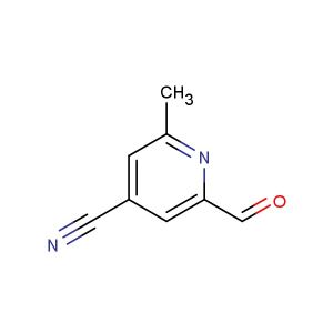 2-formyl-6-methylisonicotinonitrile