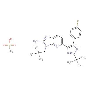 Ralimetinib dimesylate  (Synonyms: LY2228820 dimesylate)