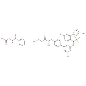 Telotristat etiprate (Synonyms: LX1606 Hippurate)