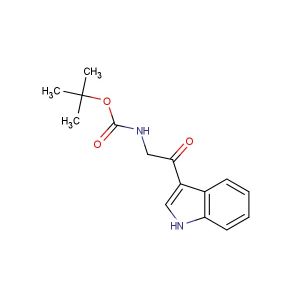 tert-butyl 2-(1H-indol-3-yl)-2-oxoethylcarbamate