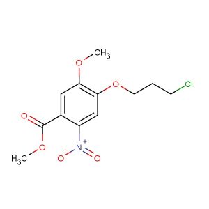methyl 4-(3-chloropropoxy)-5-methoxy-2-nitrobenzoate