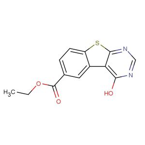 ethyl 4-hydroxybenzo[4,5]thieno[2,3-d]pyrimidine-6-carboxylate