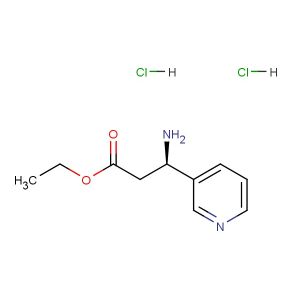 (R)-ethyl 3-amino-3-(pyridin-3-yl)propanoate dihydrochloride