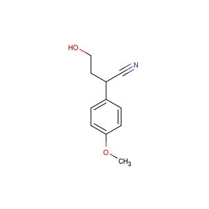 4-hydroxy-2-(4-methoxyphenyl)butanenitrile