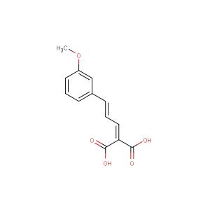 2-(3-(3-methoxyphenyl)allylidene)malonic acid