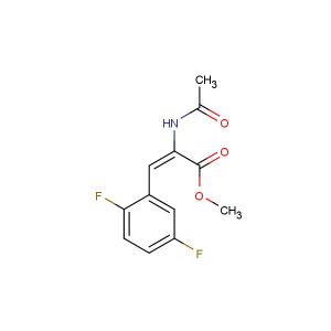 methyl 2-acetamido-3-(2,5-difluorophenyl)acrylate