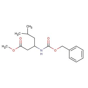 methyl 3-(benzyloxycarbonylamino)-5-methylhexanoate