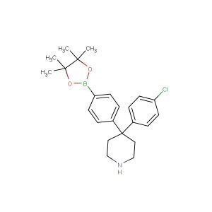 4-(4-chlorophenyl)-4-(4-(4,4,5,5-tetramethyl-1,3,2-dioxaborolan-2-yl)phenyl)piperidine