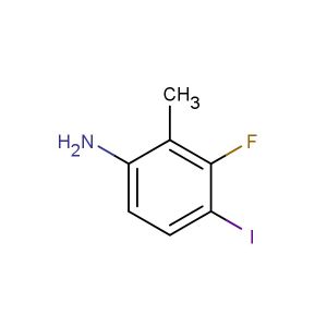 3-fluoro-4-iodo-2-methylbenzenamine