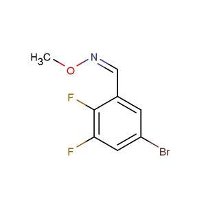 (Z)-5-bromo-2,3-difluorobenzaldehyde o-methyl oxime