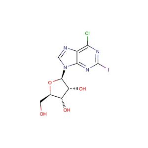 6-chloro-2-iodopurine riboside