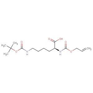 (S)-2-(allyloxycarbonylamino)-6-(tert-butoxycarbonylamino)hexanoic acid