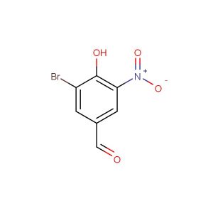 3-bromo-4-hydroxy-5-nitrobenzaldehyde