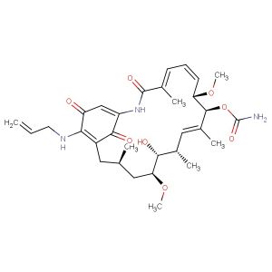 Tanespimycin (Synonyms: 17-AAG; NSC 330507; CP 127374)