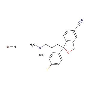 Citalopram hydrobromide  (Synonyms: (  )-Citalopram hydrobromide; Lu 10-171)