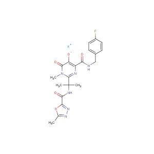 Raltegravir potassium(Synonyms: MK 0518 potassium)