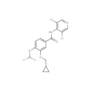 Roflumilast(Synonyms: APTA-2217; BYK 20869; B9302-107)