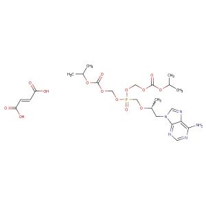 Tenofovir Disoproxil fumarate (Synonyms: Tenofovir DF; Bis(POC)-PMPA fumarate; GS 4331 fumarate)