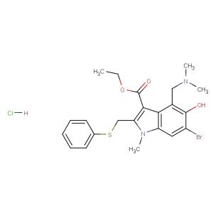 Umifenovir hydrochloride