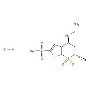 Dorzolamide hydrochloride(Synonyms: L671152 hydrochloride; MK507 hydrochloride)