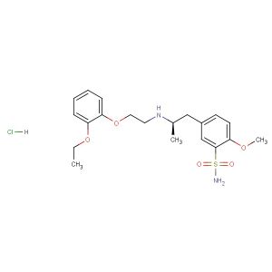 Tamsulosin hydrochloride  (Synonyms: (R)-(-)-YM12617; LY253351)