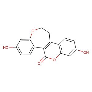 5,11-dihydroxy-1H-benzo[2,3]oxepino[4,5-c]chromen-8(2H)-one