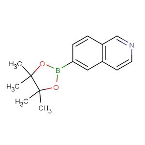 6-(4,4,5,5-tetramethyl-1,3,2-dioxaborolan-2-yl)isoquinoline