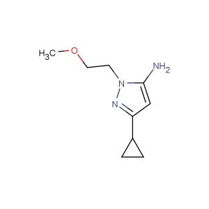 3-cyclopropyl-1-(2-methoxyethyl)-1H-pyrazol-5-amine