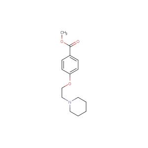 methyl 4-(2-(piperidin-1-yl)ethoxy)benzoate