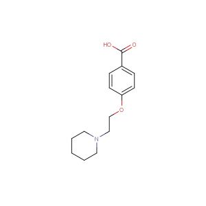 4-(2-(piperidin-1-yl)ethoxy)benzoic acid