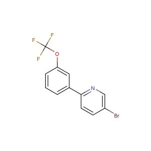 5-bromo-2-(3-(trifluoromethoxy)phenyl)pyridine