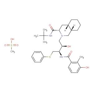 Nelfinavir Mesylate(Synonyms: AG 1343 Mesylate)