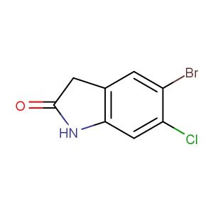 5-bromo-6-chloro-1,3-dihydro-2H-indol-2-one