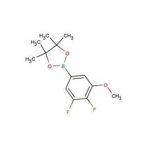 2-(3,4-difluoro-5-methoxyphenyl)-4,4,5,5-tetramethyl-1,3,2-dioxaborolane