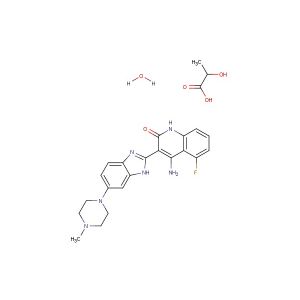 Dovitinib lactate hydrate(Synonyms: TKI258 lactate hydrate; CHIR-258 lactate hydrate)