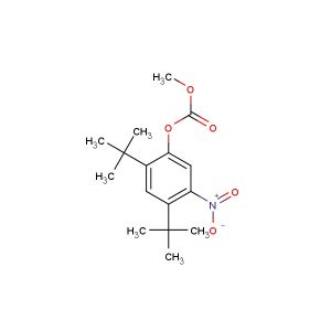 2,4-di-tert-butyl-5-nitrophenyl methyl carbonate