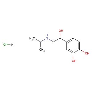 Isoprenaline hydrochloride(Synonyms: Isoproterenol hydrochloride)