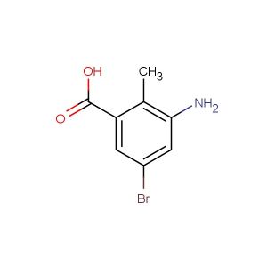 3-amino-5-bromo-2-methylbenzoic acid