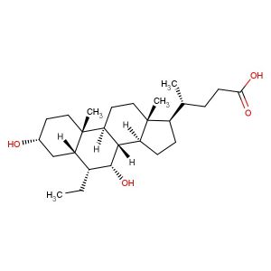 Obeticholic acid  (Synonyms: INT-747; 6-ECDCA; 6-Ethylchenodeoxycholic acid)